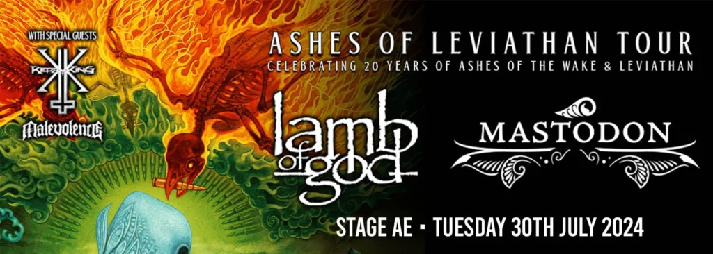 Lamb Of God & Mastodon at Stage AE