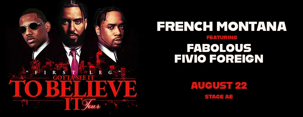 French Montana at Stage AE