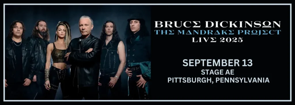 Bruce Dickinson at Stage AE