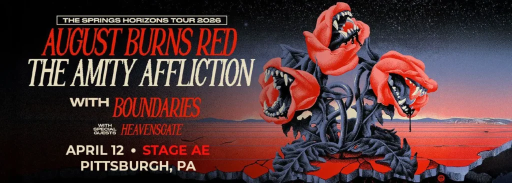 August Burns Red & The Amity Affliction at Stage AE