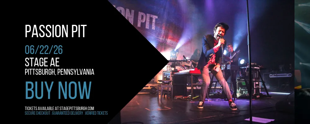 Passion Pit at Stage AE