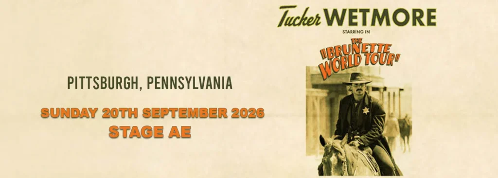 Tucker Wetmore at Stage AE