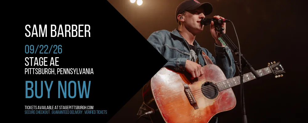 Sam Barber at Stage AE