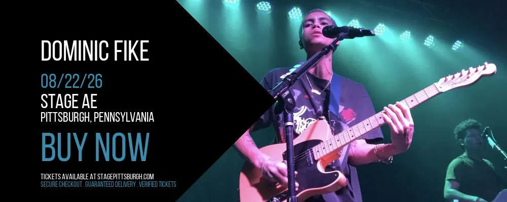 Dominic Fike at Stage AE